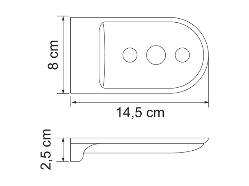 Купить Мыльница-решетка WasserKRAFT Kammel, K-8369W