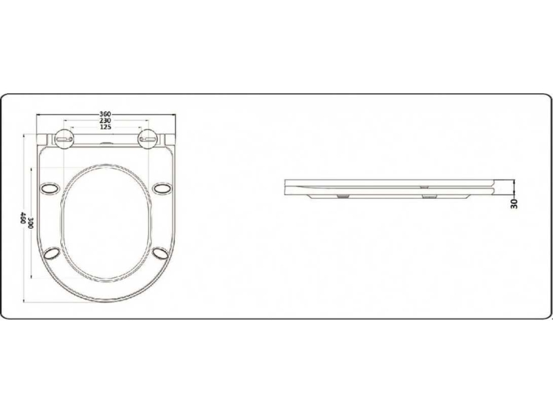 Купить Напольный унитаз CeramaLux NS 2176 37 х 68 х 81.5 см душевой смыв, сиденье DP, Soft Close, белый