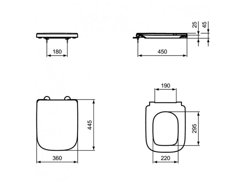 Купить Инсталляция Ideal Standard Prosys 120 M R020467, с унитазом T471701 i.life A RimLS+ безободковый c сиденьем микролифт T453101, комплект, I001701