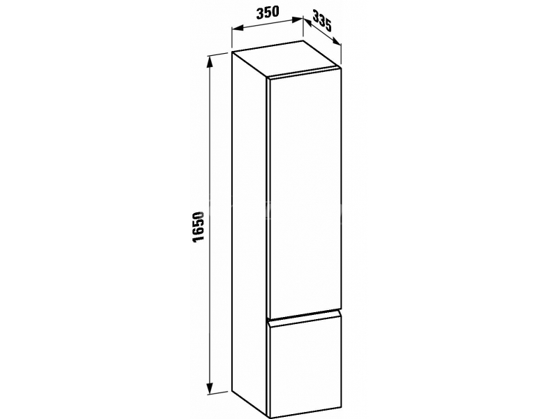 Купить Пенал Laufen Pro New 48312