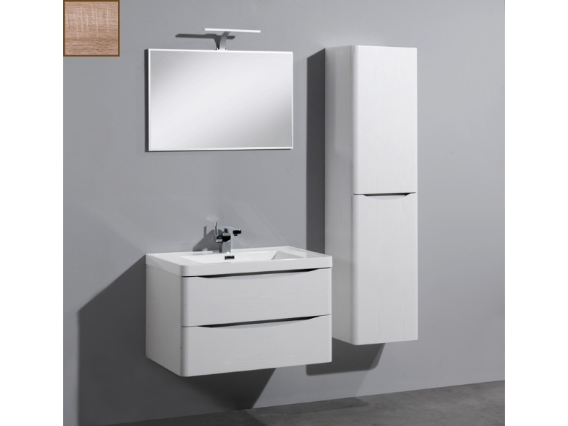 Купить Тумба под раковину BelBagno ANCONA-N-900-2C-SO-WO, цвет Rovere Bianco