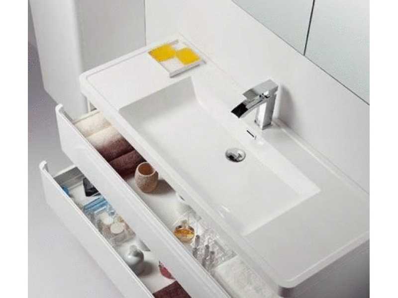 Купить Тумба под раковину BelBagno ANCONA-N-900-2C-SO-WO, цвет Rovere Bianco