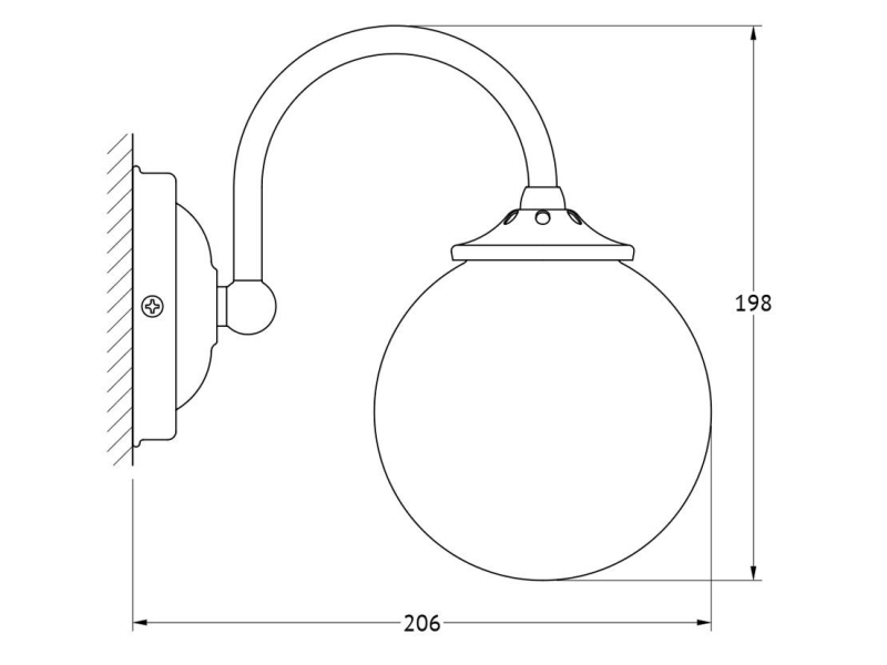 Купить Светильник 40W 3SC Stilmar UN STI 626, античная медь