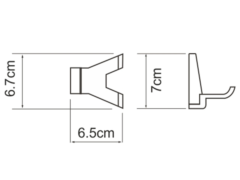 Купить Крючок двойной WasserKRAFT Abens K-3223D