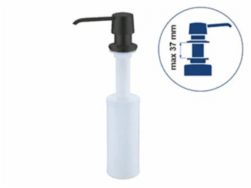 Купить Дозатор для мыла Wasserkraft Серия К, встраиваемый, 320 мл, K-1799