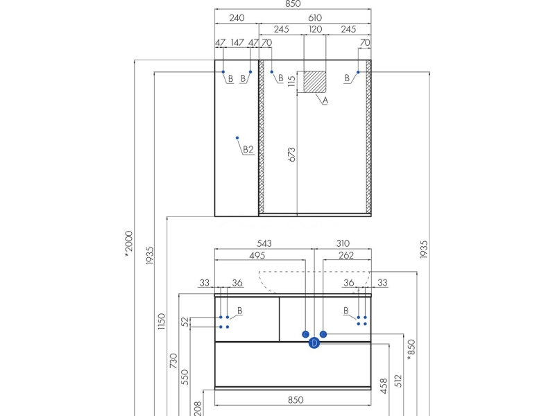 Купить Зеркало Aquaton Терра 61 дуб кантри 1A247302TEDY0