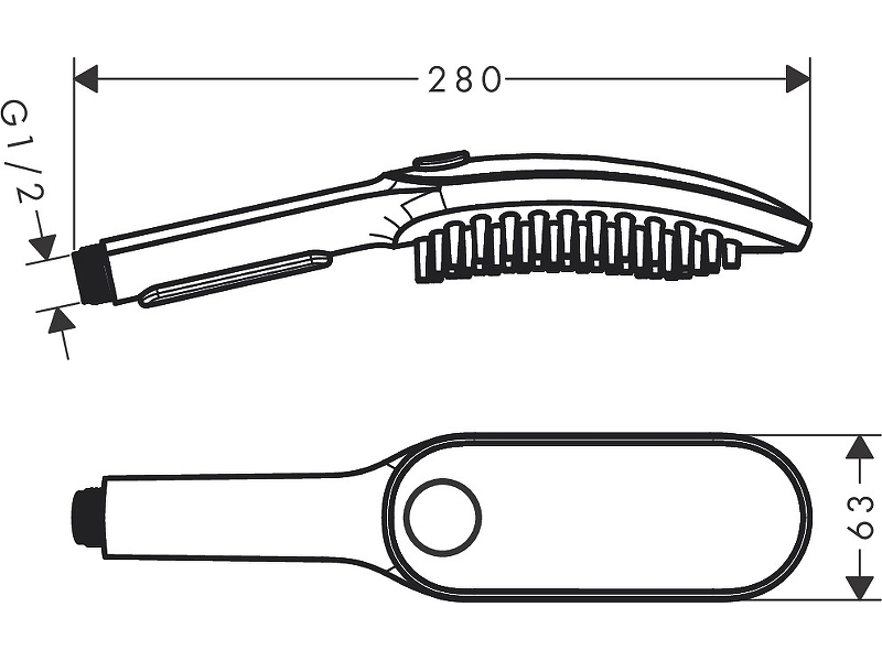 Купить Душ для собак 150 3jet, с массажной струей 26640670