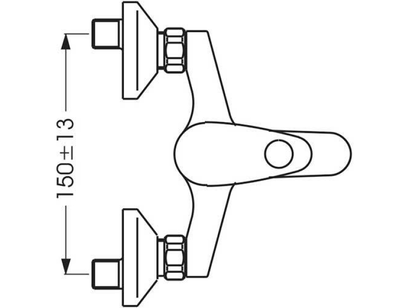 Купить Смеситель для ванны Vidima Orion BA004AA