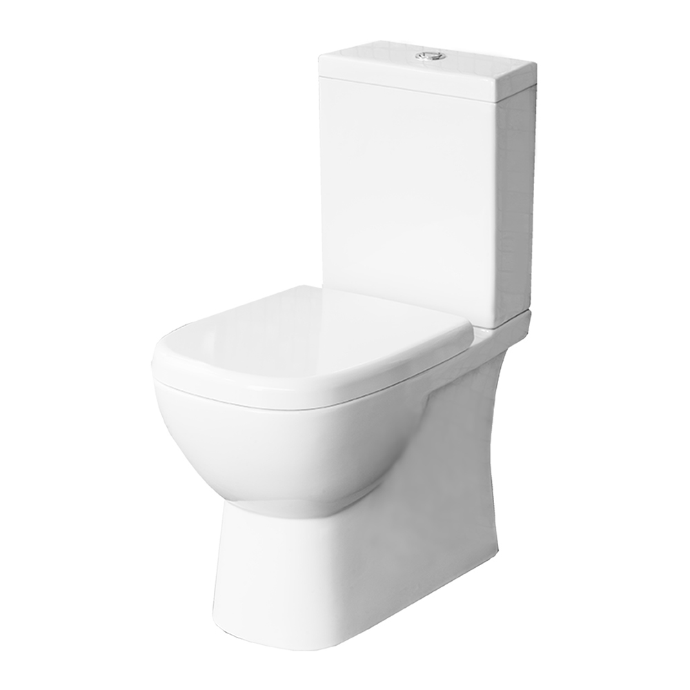 QUADRO SLIM Унитаз-компакт Белый S1 (WC.CC/Quadro/2-SlimDM/WHT.G/S1) |  Сантехника и мебель для ванной PROGRESS Официальный сайт!