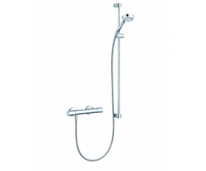 Душевая система Kludi Logo Duo Shower 6857705-00 с термостатом, штанга 90 см