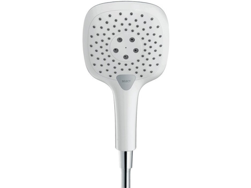 Купить Ручной душ Hansgrohe Raindance Select E 150 3jet белый/хром 26550400