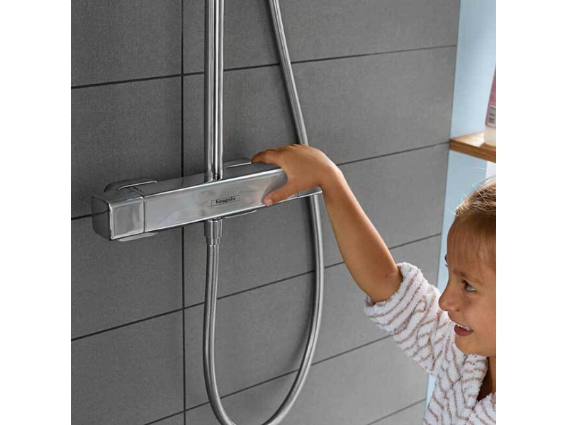 Купить Душевая система Hansgrohe Croma E Showerpipe 280 1jet 27630000, хром