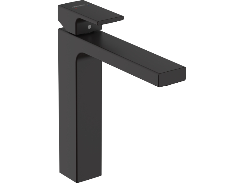 Купить Смеситель для раковины Hansgrohe Vernis Shape 71591670 матовый черный