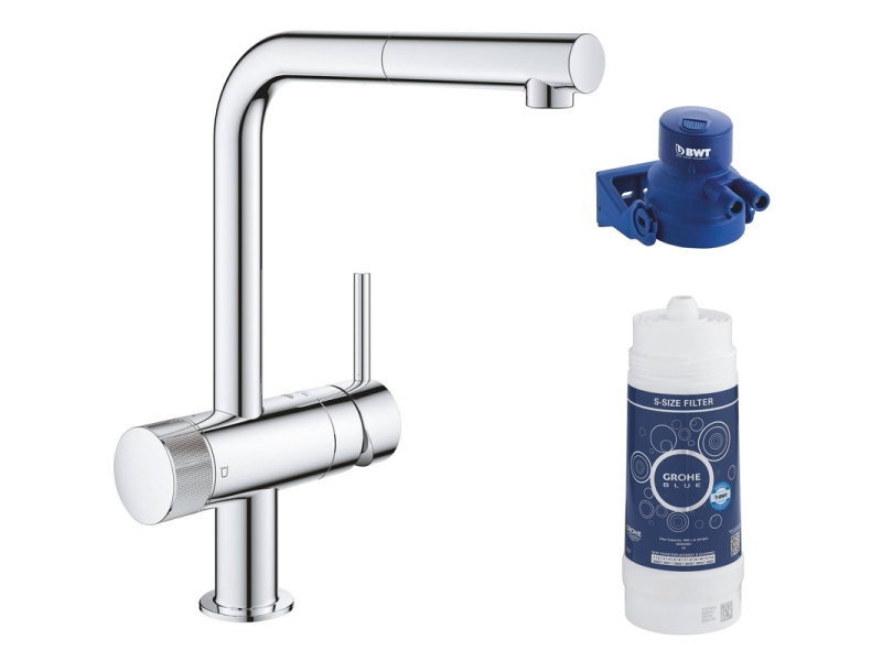 Купить Смеситель для кухни Grohe Blue Pure Minta 119706 хром