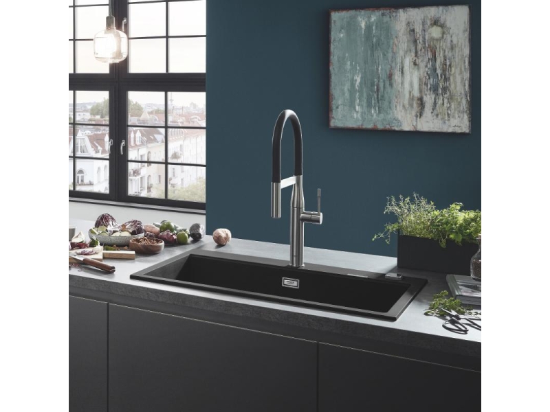 Купить Кухонная мойка Grohe K700 90x50 31658AP0 черный