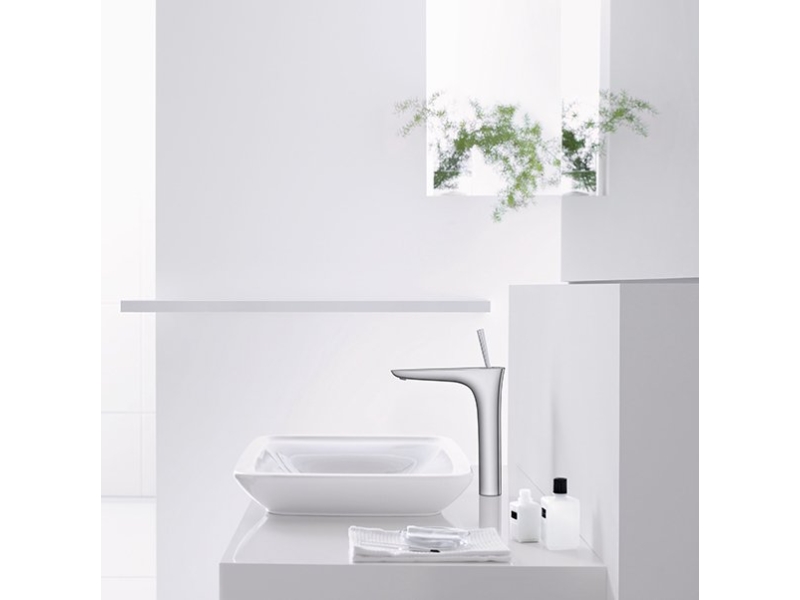 Купить Смеситель для раковины Hansgrohe PuraVida хром 15074000