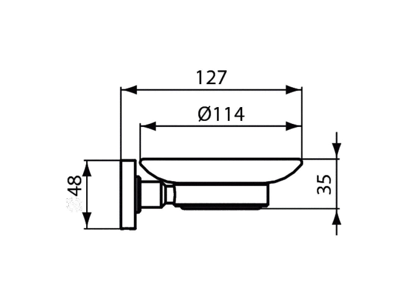 Купить Набор аксессуаров Ideal Standard IOM A9245XG черный матовый