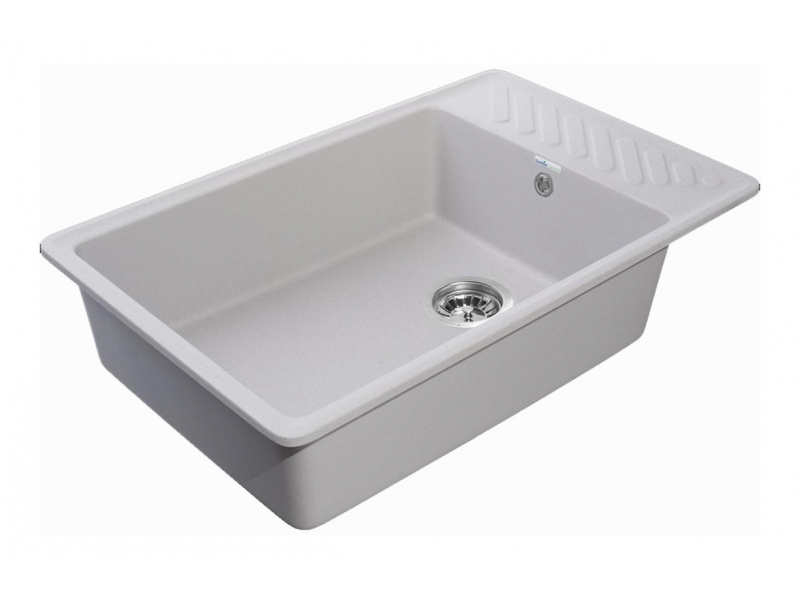 Купить Кухонная мойка GranFest Quarz Z 51, 75.3 x 47.6 см, серый