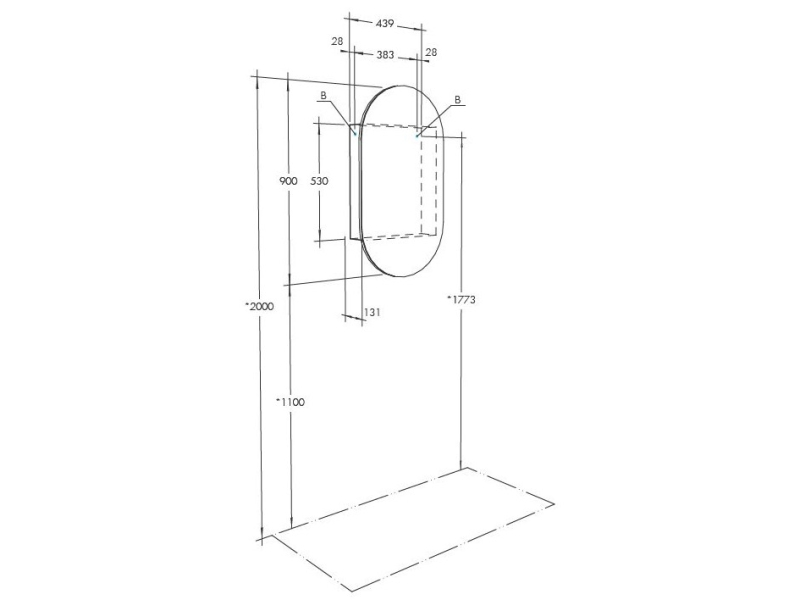 Купить Зеркальный шкаф Aquaton Оливия 1A254502OL010