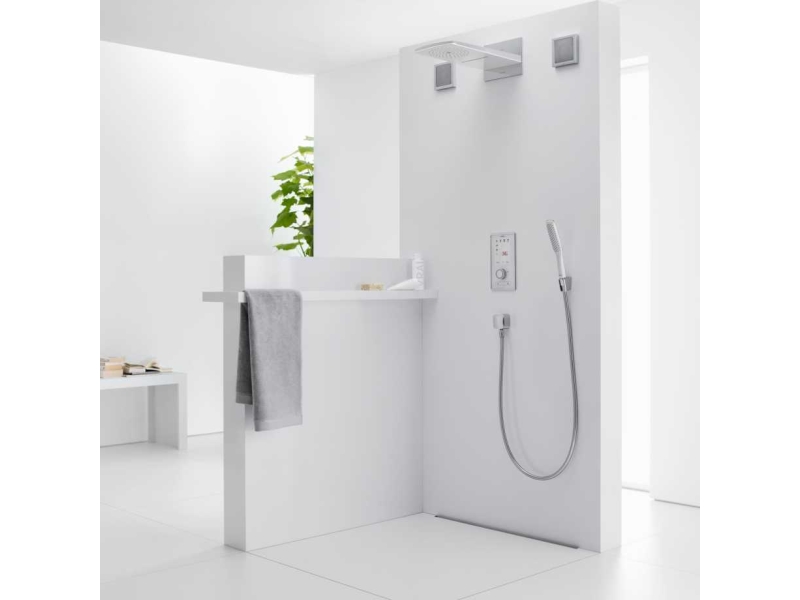 Купить Верхний душ Hansgrohe Rainfall 180 Air белый/хром 28433400