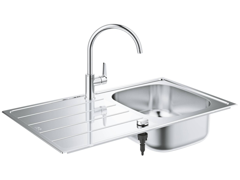 Купить Мойка и смеситель для мойки GROHE K200 45-S 86/50 1.0 31562SD1