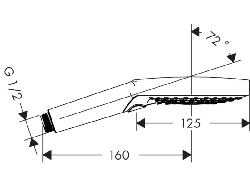 Купить Ручной душ Hansgrohe Raindance Select S 120 3jet 26530990, полированное золото