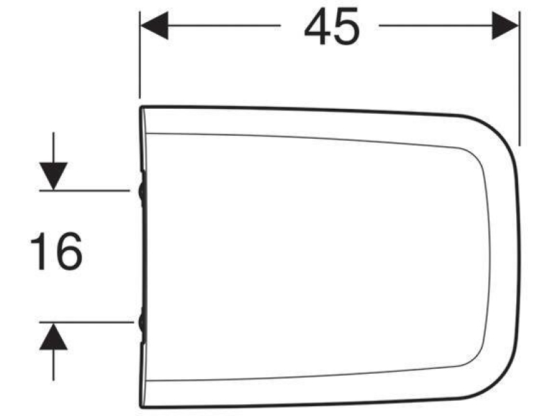 Купить Сиденье для унитаза Geberit iCon Square 500.837.01.1