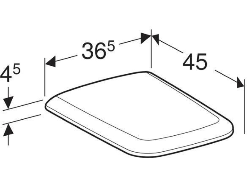 Купить Сиденье для унитаза Geberit iCon Square 500.837.01.1