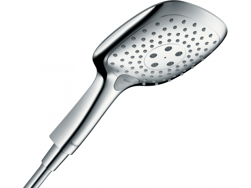 Купить Душевой гарнитур Hansgrohe Raindance Select E 150 3jet/ UnicaS Puro 0,90 м 27857000, 3 режима струи, хром