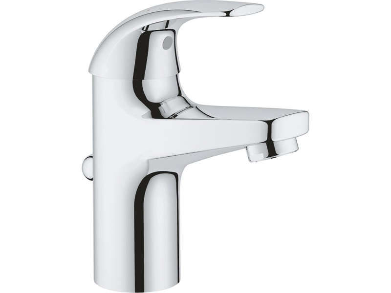 Купить Смеситель для раковины с донным клапаном Grohe BauCurve 32805000 хром