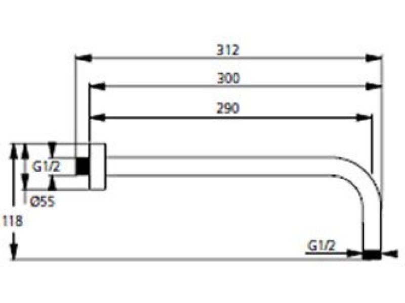 Купить Держатель душа Ideal Standard IdealRain B9444AA