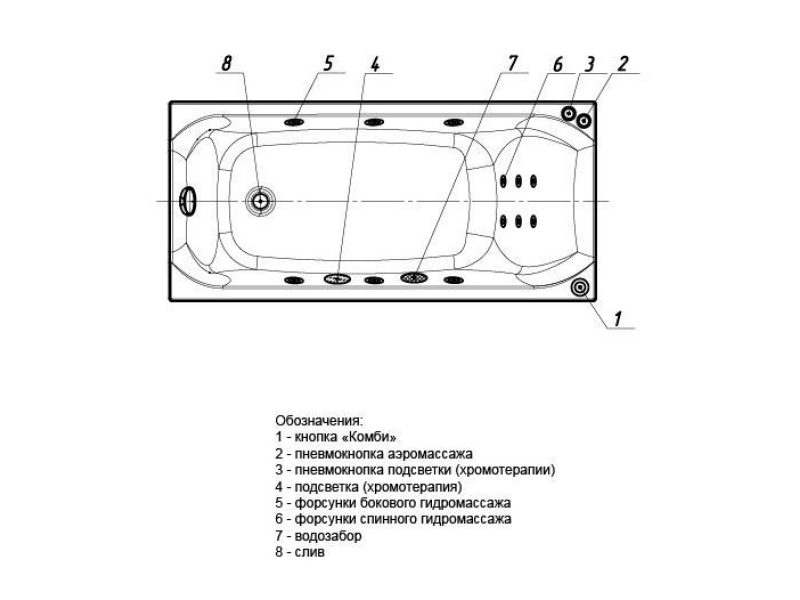 Купить Акриловая ванна Aquatek Альфа 140x70 см пустая с фр.экр. слив слева