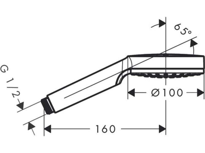 Купить Ручной душ Hansgrohe Crometta 1 jet 26331400