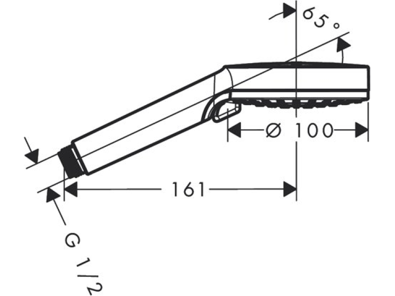 Купить Ручной душ Hansgrohe Crometta Vario 26330400