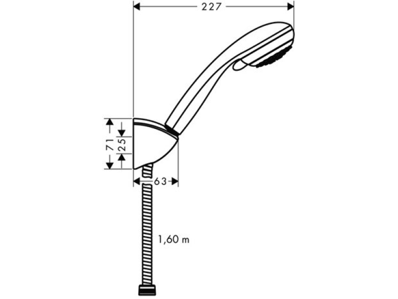 Купить Душевой набор Hansgrohe Crometta 85 Vario/Porter'C 27559000