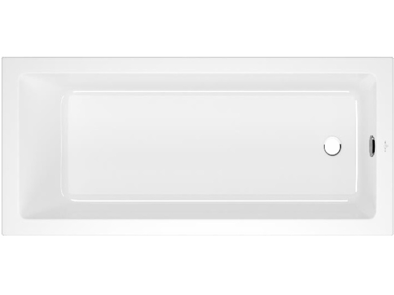 Купить Ванна акриловая 1500x700x410 Villeroy & Boch Targa Plus Mono UBA150NES2V01+U99740000 ножки в комплекте