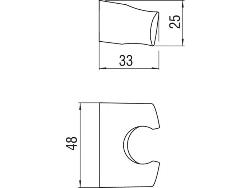 Купить Держатель душа Nobili AD147/9CR