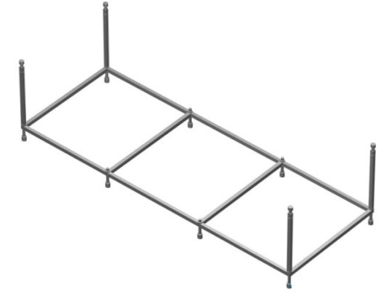 Купить Монтажный комплект к акриловой ванне Line 170x70 ZRU9302925 Roca