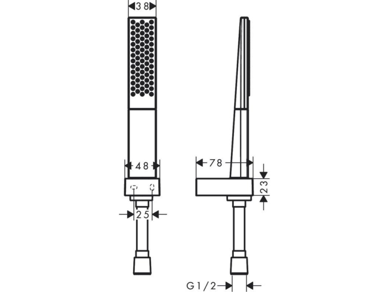 Купить Душевой набор Hansgrohe Rainfinity 100 1jet 26856700