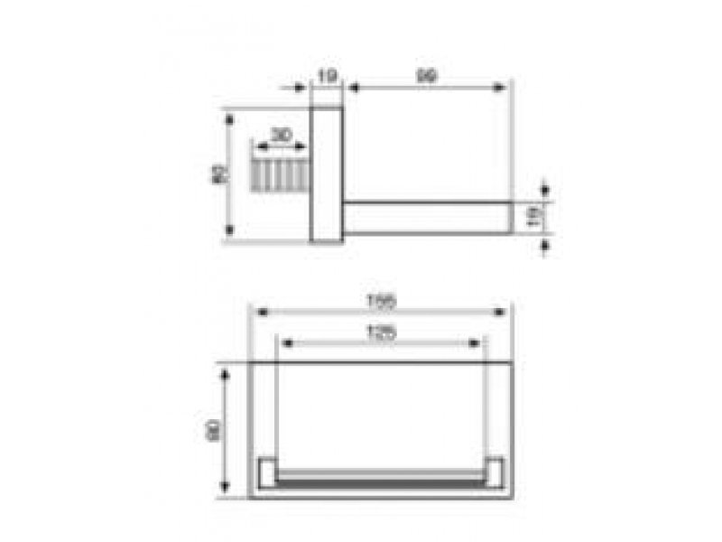 Купить Верхний душ Emmevi C00696CR, 155х80х99 мм, 1 режим струи, хром