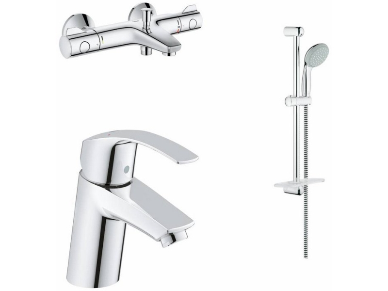 Купить Промо-набор для ванны 3 в 1 Grohe Grohtherm 124422