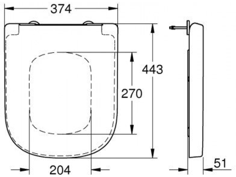 Купить Крышка-сиденье Grohe Euro Ceramic 39331001