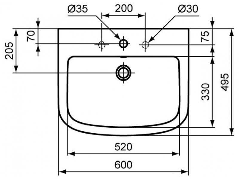 Купить Раковина Ideal Standard Tempo T056401