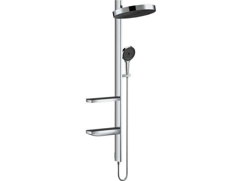 Купить Душевая система Hansgrohe Rainfinity Showerpipe 360 1jet 26842000, хром