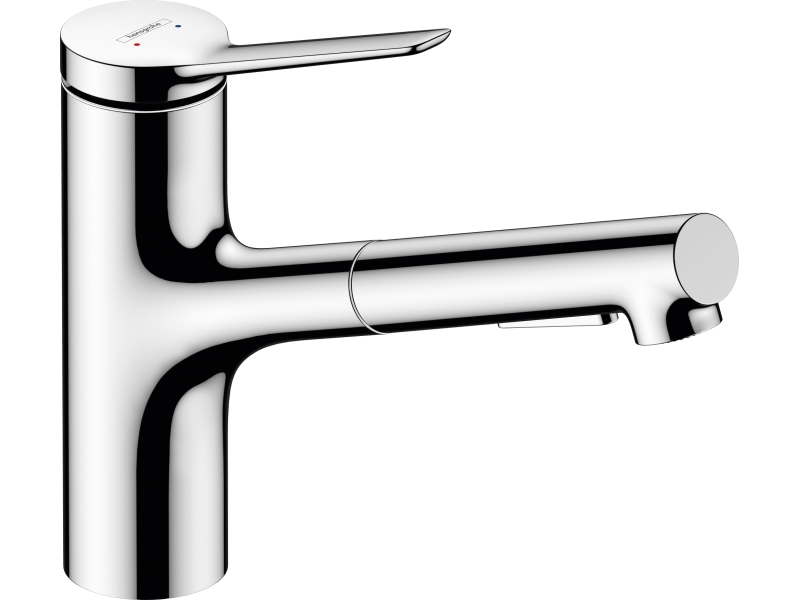 Купить Смеситель для кухни Hansgrohe Zesis M33 74800000 с выдвижным изливом