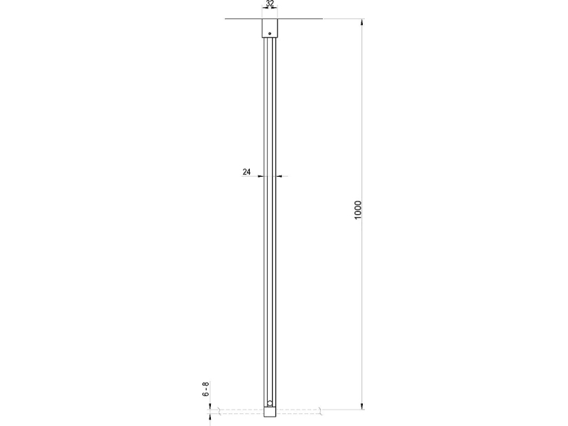 Купить Кронштейн для душевого ограждения Ravak Walk-In W SET GWD01000A095 Хром