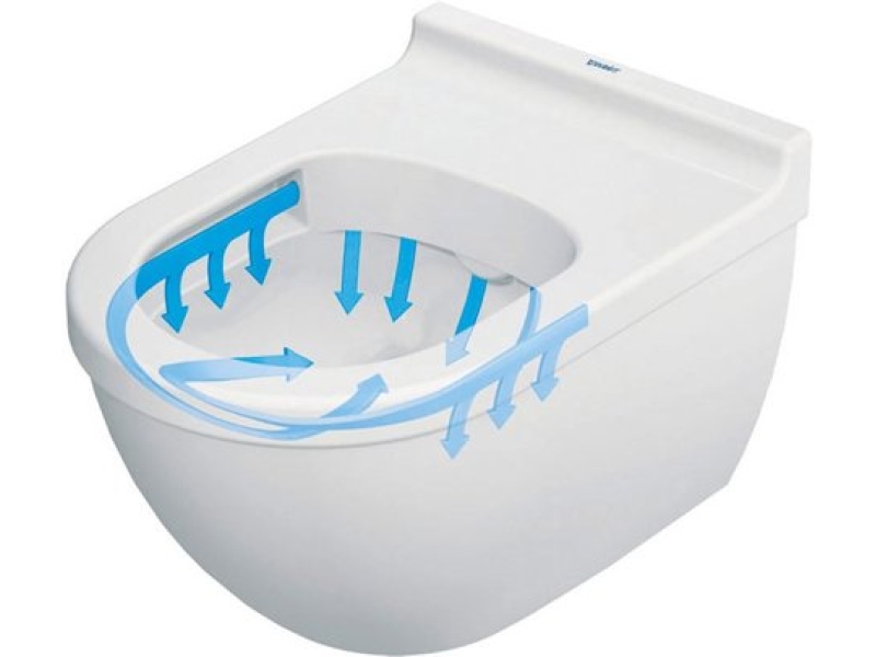 Купить Унитаз подвесной Duravit Starck 3 Rimless (с крышкой SoftClose) 45270900A1