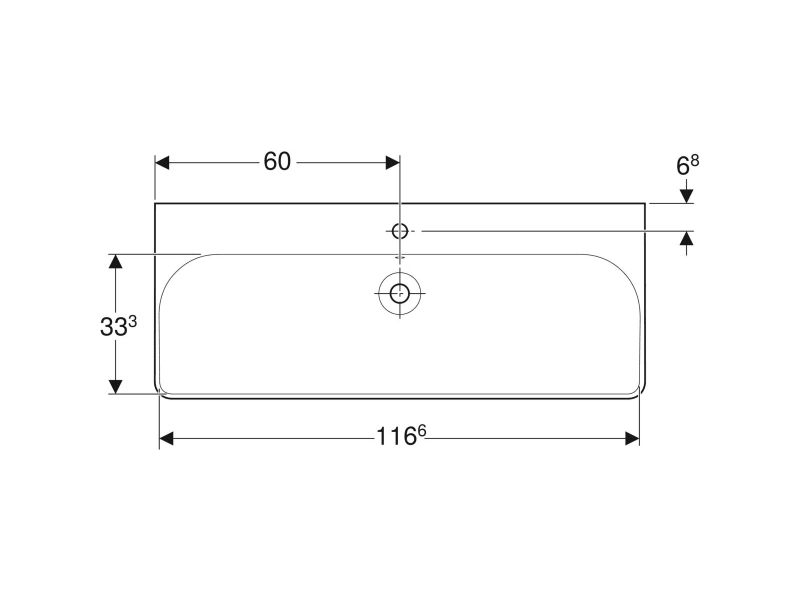 Купить Раковина подвесная Geberit Smyle Square 500.226.01.1