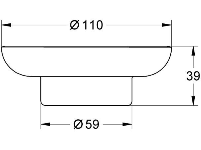 Купить Мыльница стекло Grohe Essentials 40368001