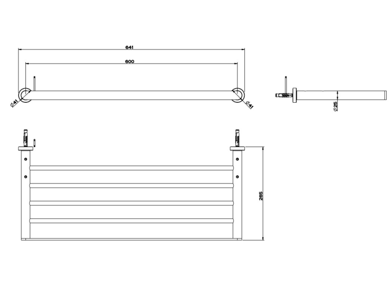 Купить Полка для полотенец Gessi Emporio 38950-299